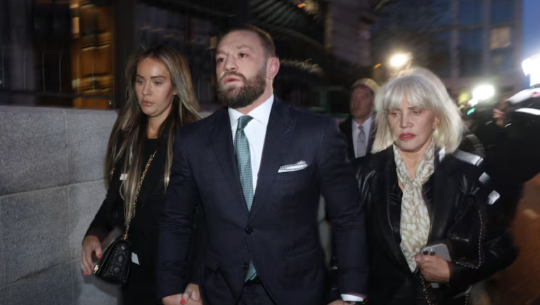 Connor McGregor Leaves Court